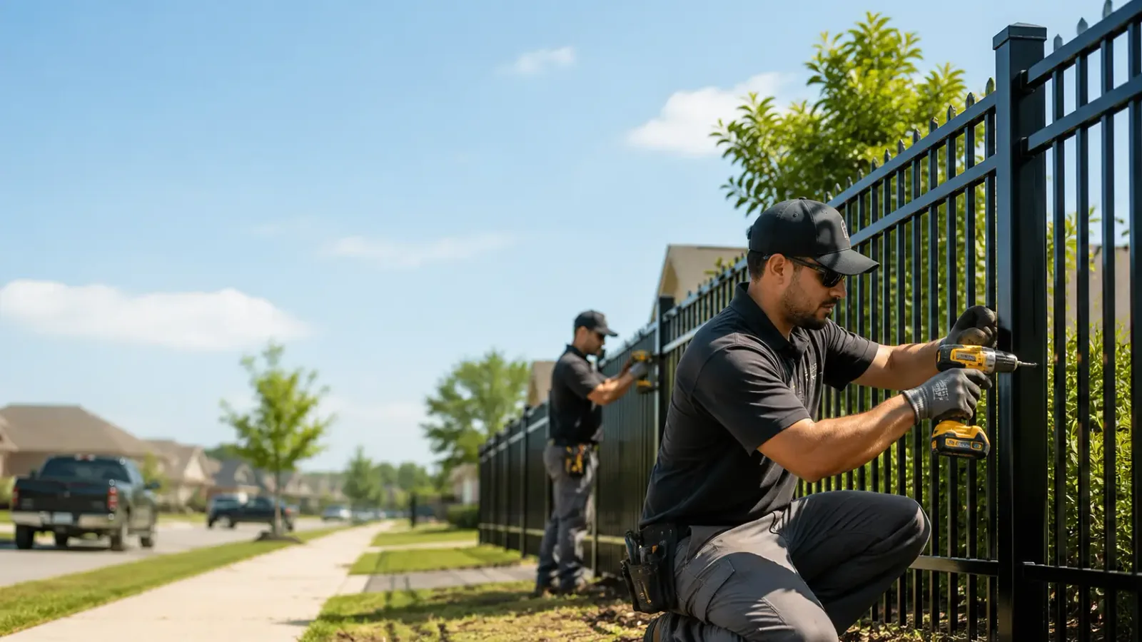 Metal Fence Installation in Liscomb, IA